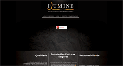 Desktop Screenshot of ilumine.net.br